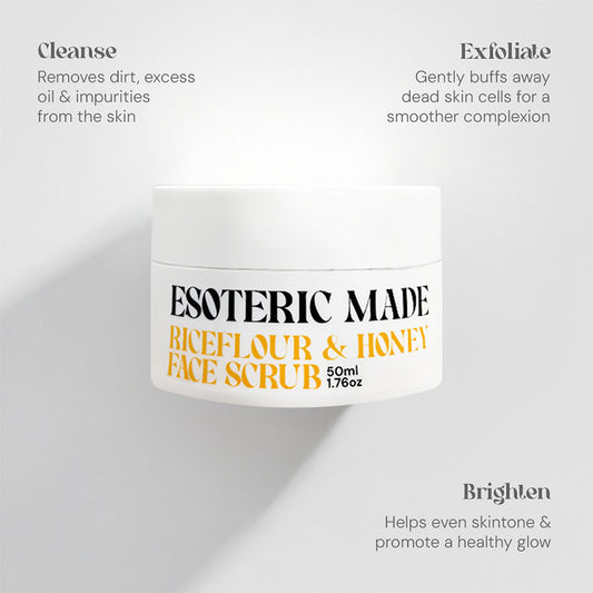 Esoteric Face Scrub - Riceflour & Honey